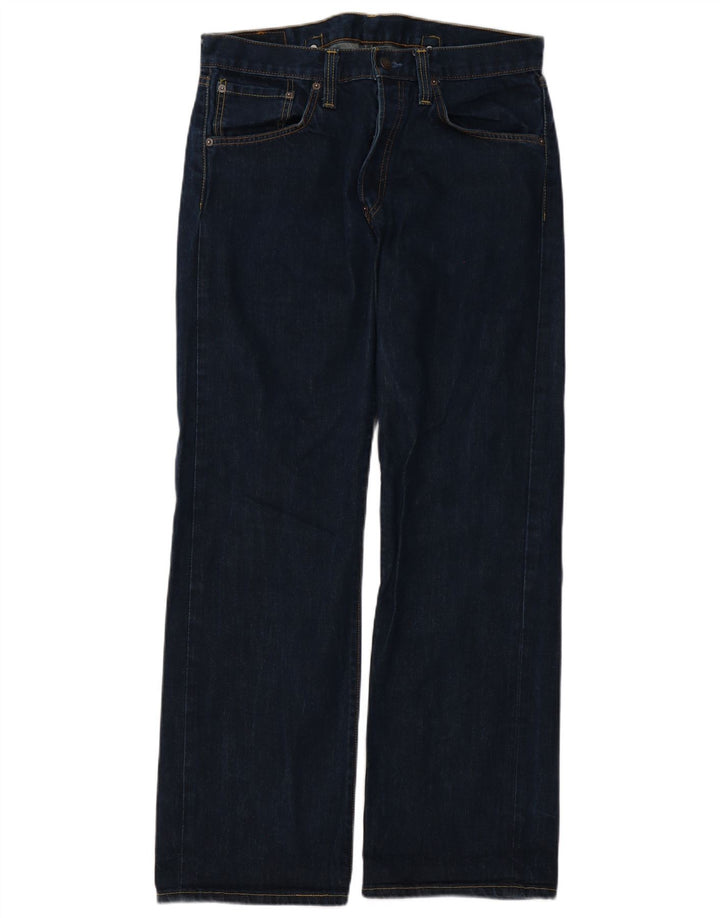 Levi's Uomo 542 Jeans svasati W32 L32 Cotone blu navy