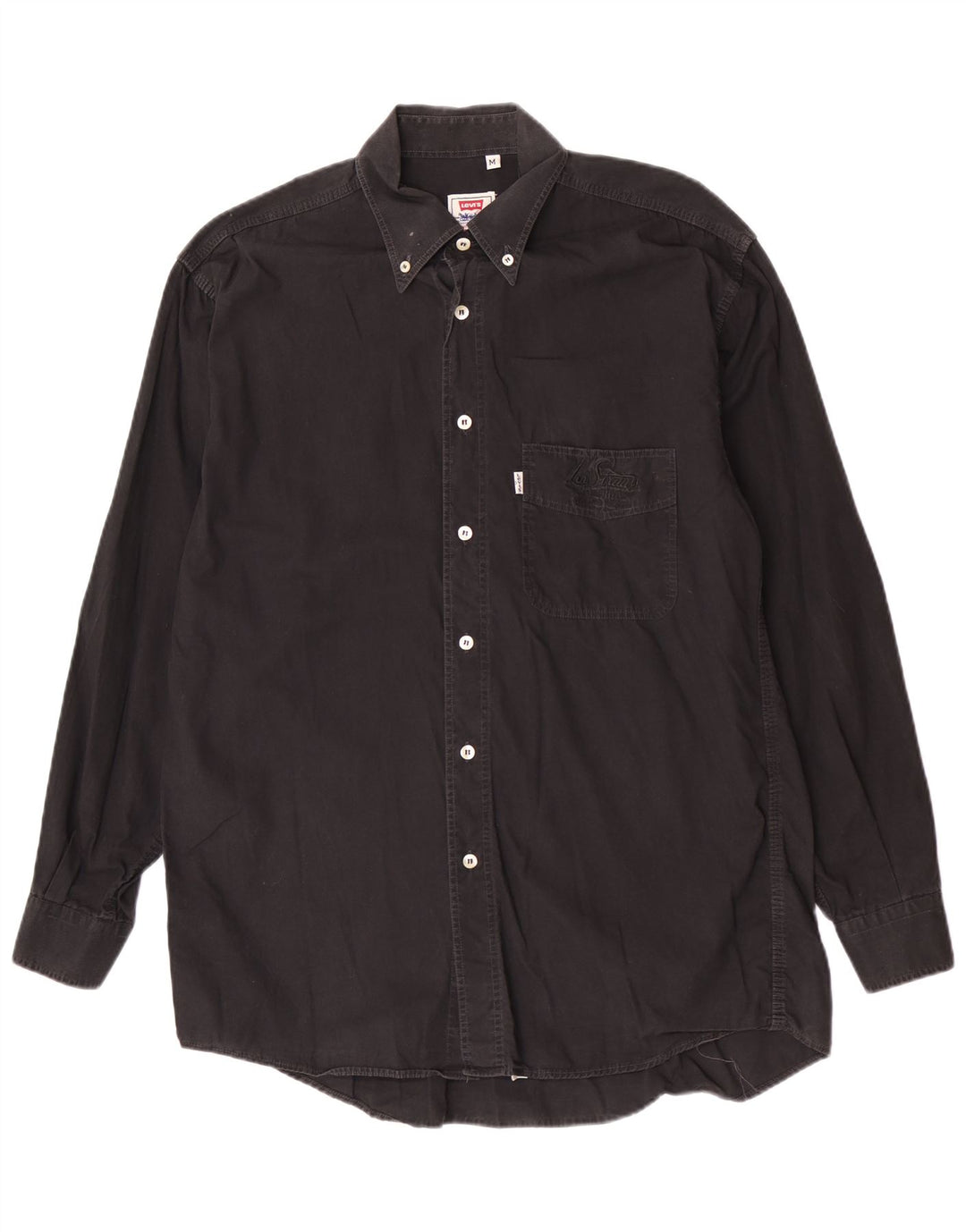 Camicia Levi's da uomo in cotone nero medio
