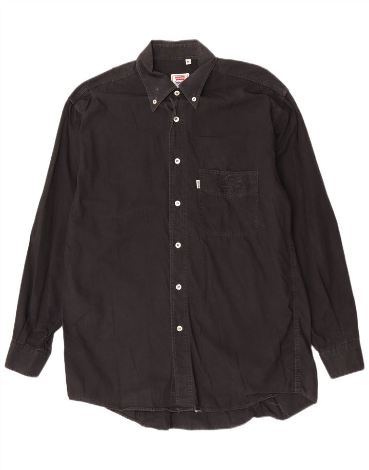 Camicia Levi's da uomo in cotone nero medio
