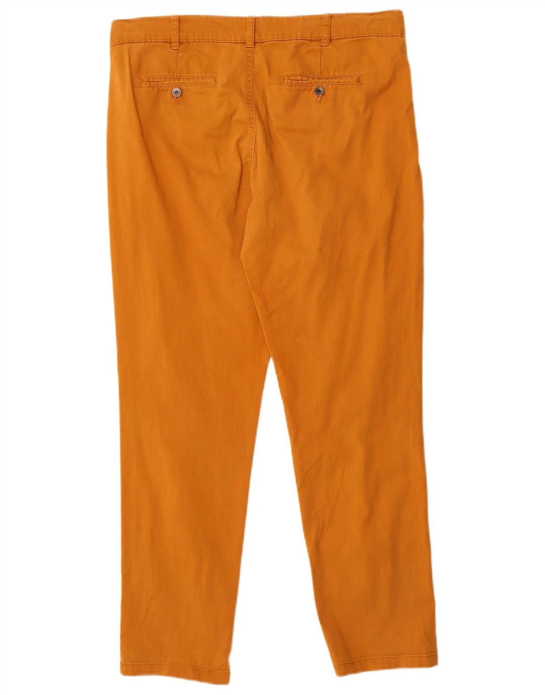 Pantaloni Chino Pegged Donna Benetton W34 L29 Arancioni