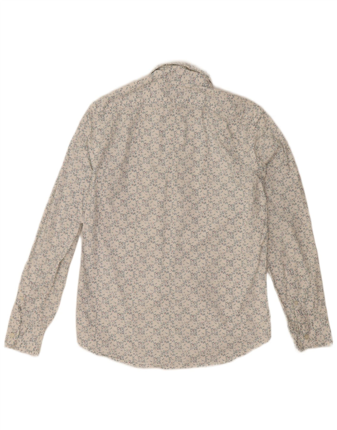 Camicia slim da uomo J. Crew in cotone floreale bianco medio