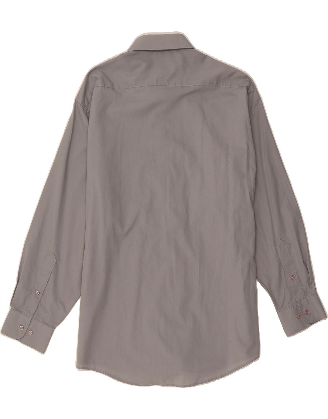 PIERRE CARDIN Mens Shirt Size 17 Large Grey Polyester Vintage Pierre Cardin and Second-Hand Pierre Cardin from Messina Hembry 