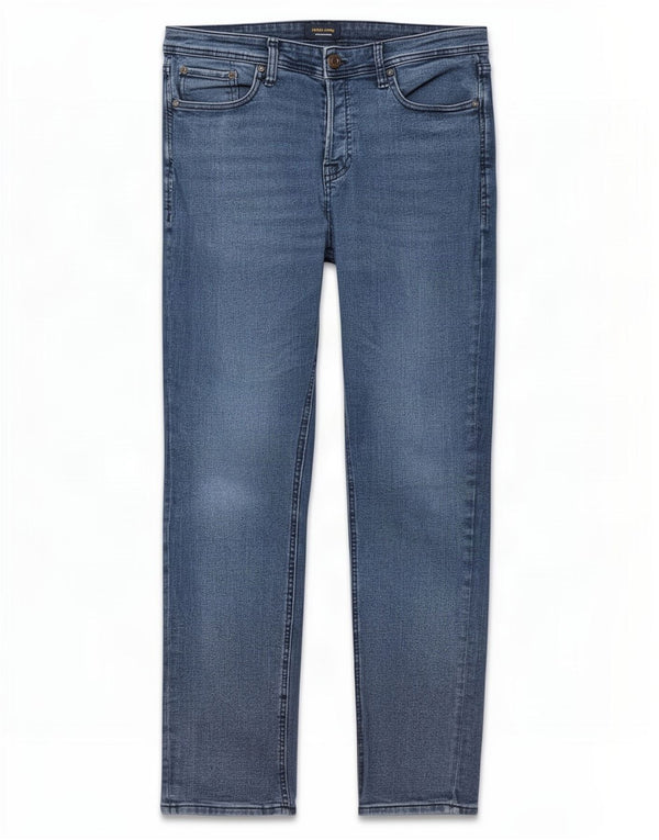 Jeans slim da uomo Jack & Jones W33 L32 cotone blu