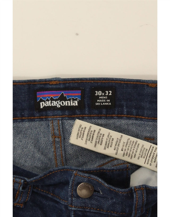 Jeans dritti da uomo Patagonia W30 L27 cotone blu
