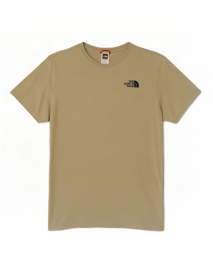 T-shirt grafica da uomo The North Face Top in cotone kaki medio