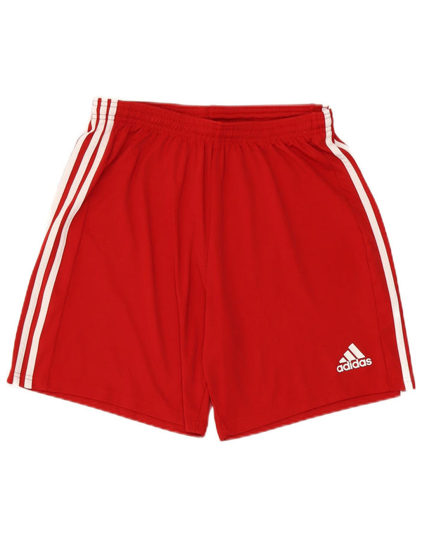 Pantaloncini sportivi Adidas Aeroready da uomo di grandi dimensioni in poliestere rosso