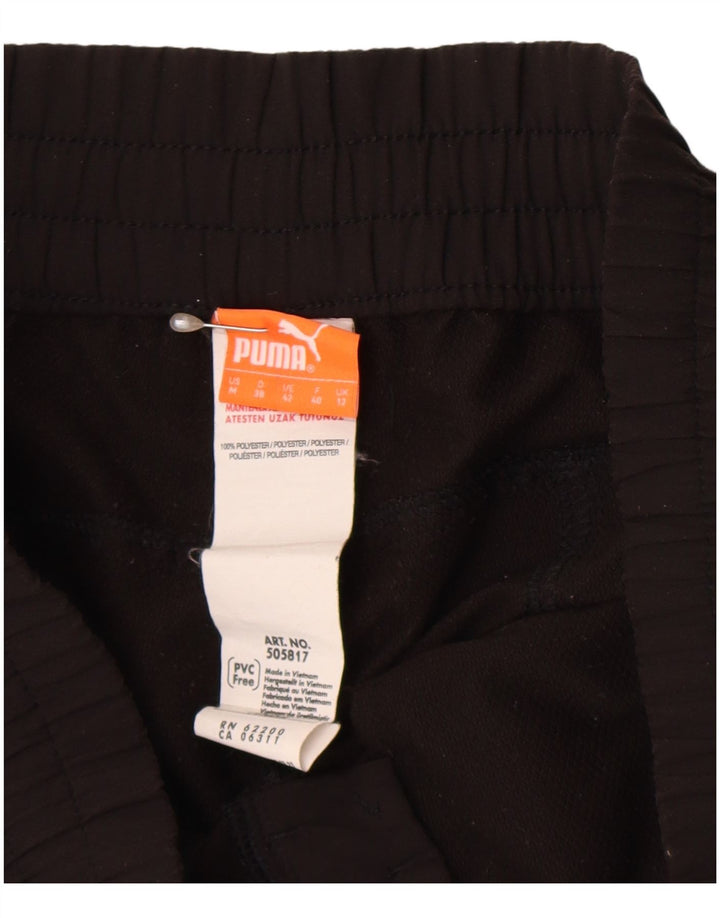 Pantaloni da trekking da donna Puma UK 12 Medium W32 L32 Poliestere nero