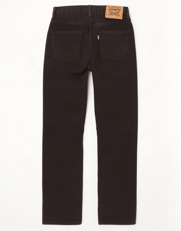 Levi's Uomo 551 Jeans dritti W29 L32 Cotone Nero