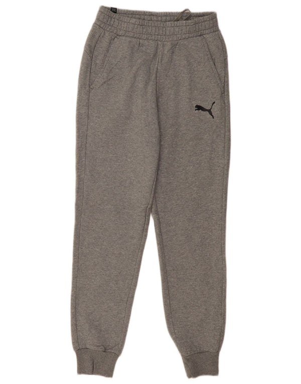 Pantaloni da tuta da uomo PUMA Joggers piccoli in cotone grigio