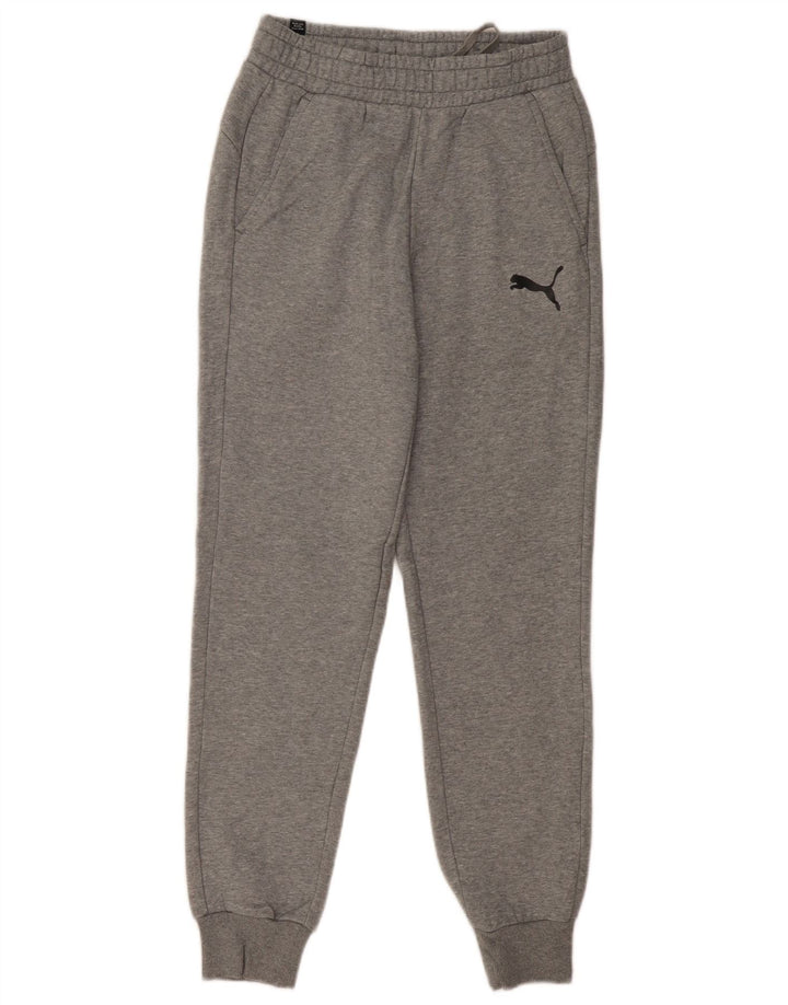 Pantaloni da tuta da uomo PUMA Joggers piccoli in cotone grigio
