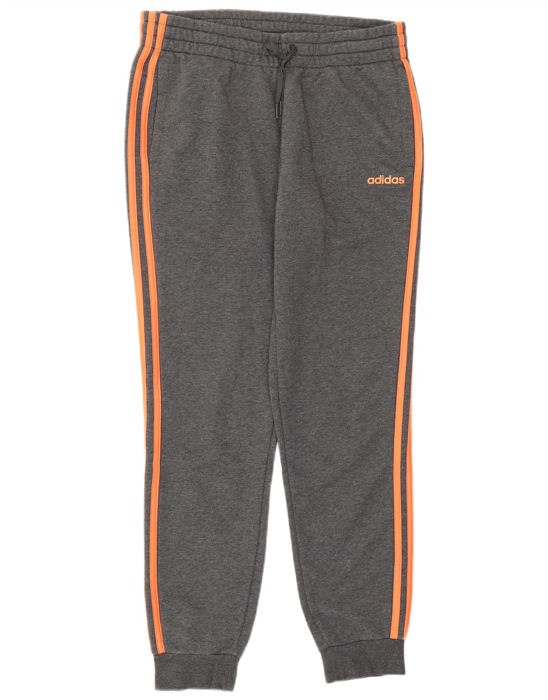 Pantaloni da tuta da donna ADIDAS Joggers UK 12/14 Cotone grigio medio