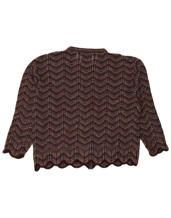 Maglione cardigan da donna College By Marcazzani UK 14 medio multicolore
