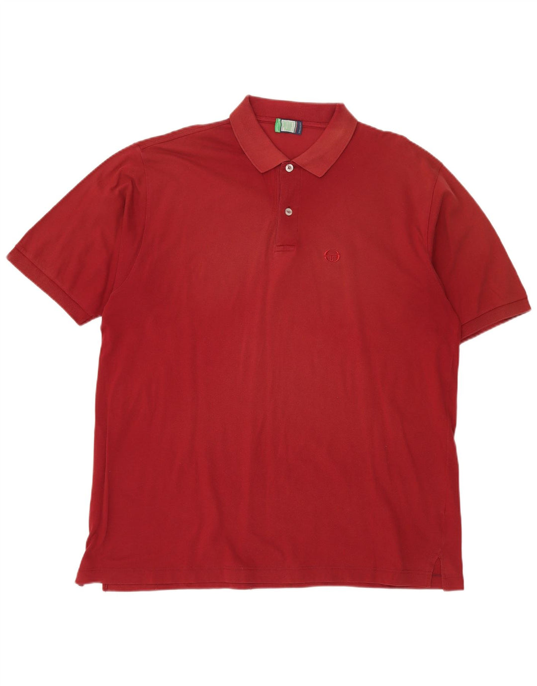 SERGIO TACCHINI Mens Polo Shirt IT 58 2XL Burgundy