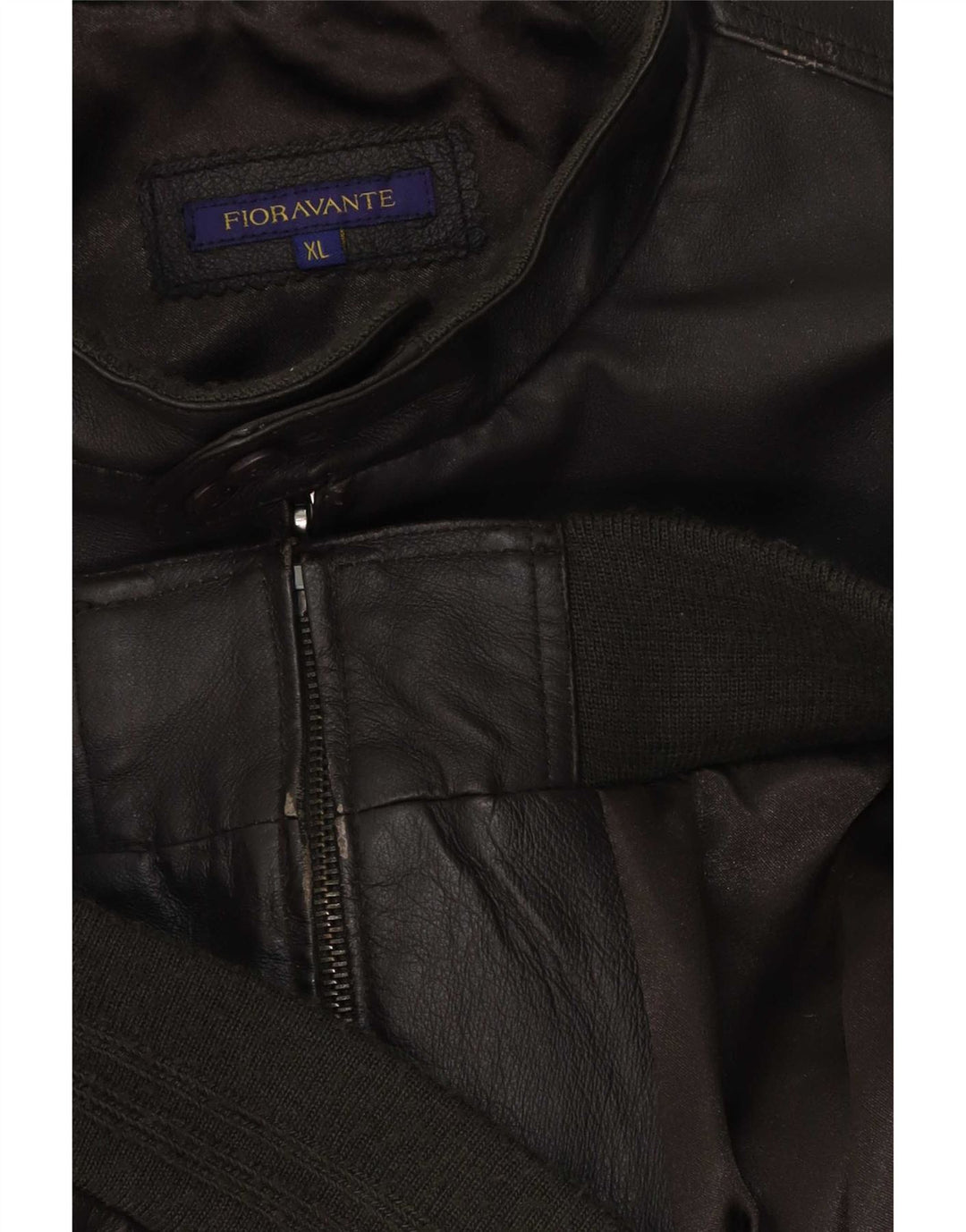 Giacca in pelle vintage da uomo UK 42 XL Marrone