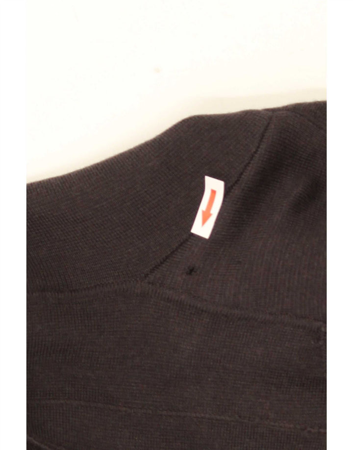 Giacca blazer da uomo a 3 bottoni in maglia Cerruti 1881 piccola in lana grigia