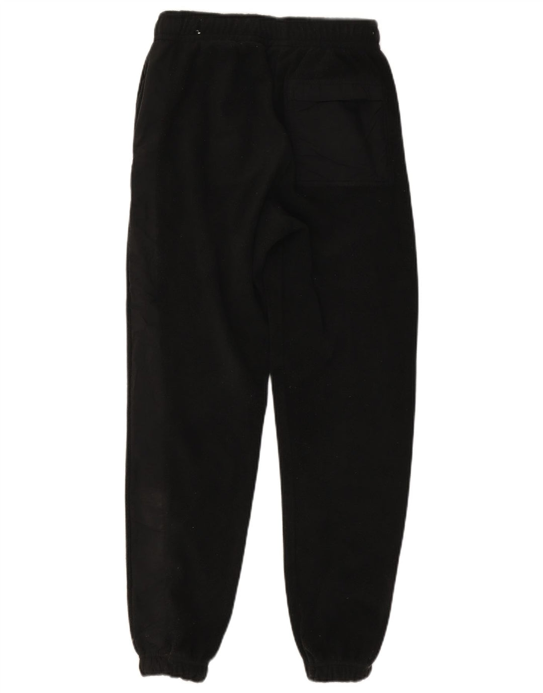 NIKE Pantaloni da tuta in pile da donna Joggers UK 6 XS Poliestere nero