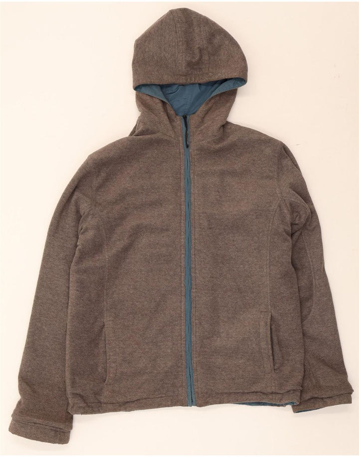 Giacca reversibile con cappuccio Woolrich per ragazzi 13-14 anni in nylon blu