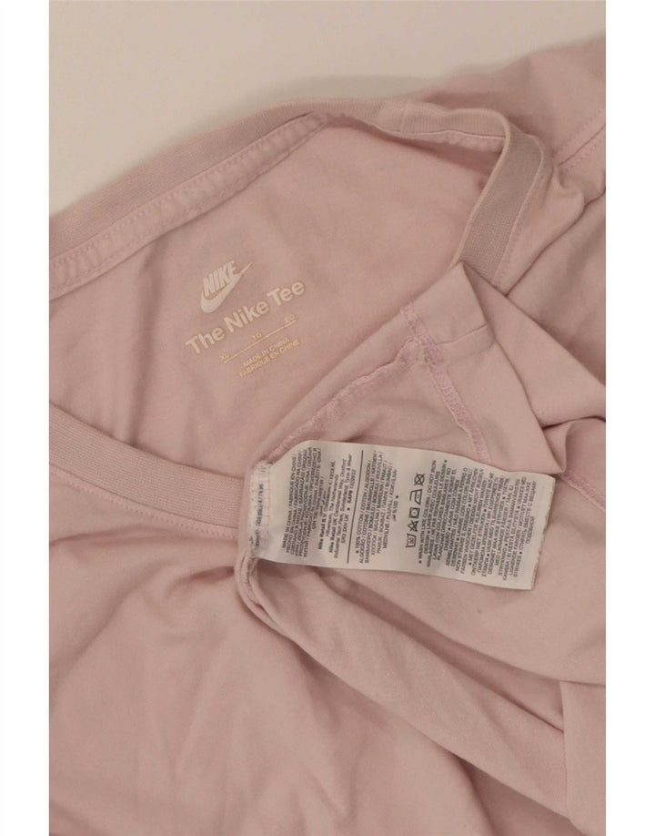 T-shirt da uomo Nike Top XL in cotone rosa