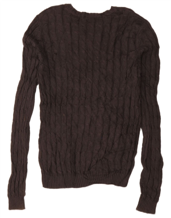 Maglione da uomo Gap con scollo a barca in cotone grigio medio