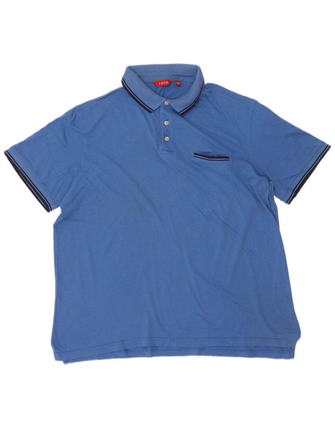 Polo da uomo Izod XL in cotone blu