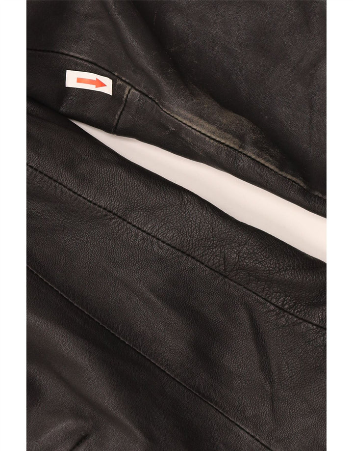 Giacca blazer a 1 bottone da donna Calvin Klein UK 12 media nera classica
