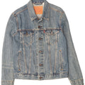 Giacca di jeans da uomo Levi's UK 36 piccola in cotone blu