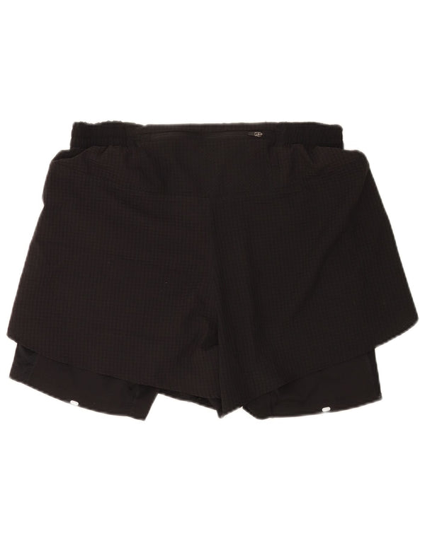 Pantaloncini sportivi Adidas Aeroready Regular Fit da donna UK 12 Medium Neri