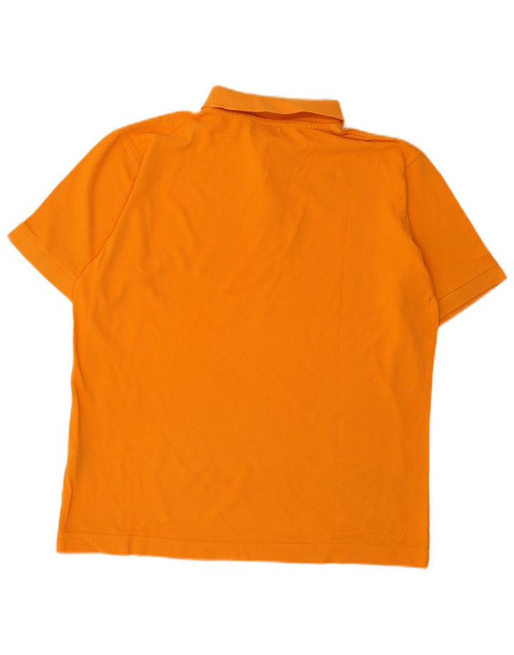 Polo Uomo Kappa Large Arancione In Cotone