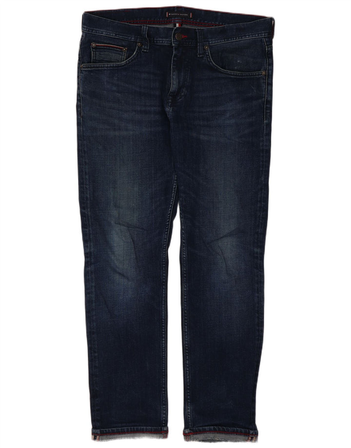 Tommy Hilfiger Donna Bleecker Slim Jeans W13 L28 Cotone Blu