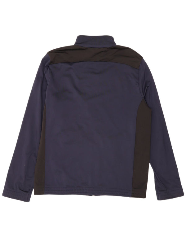 Giacca da tuta da uomo Puma Medium Blu Navy Colourblock Sports