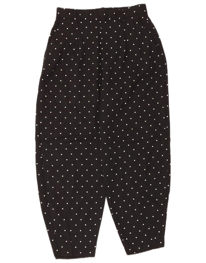 Pantaloni Harem da donna Zara piccoli W26 L26 a pois neri