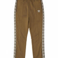 UMBRO Mens Graphic Tracksuit Trousers Small Khaki Colourblock Polyester