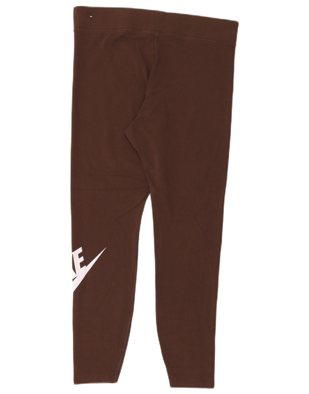 Leggings grafici da donna Nike UK 18 XL cotone marrone