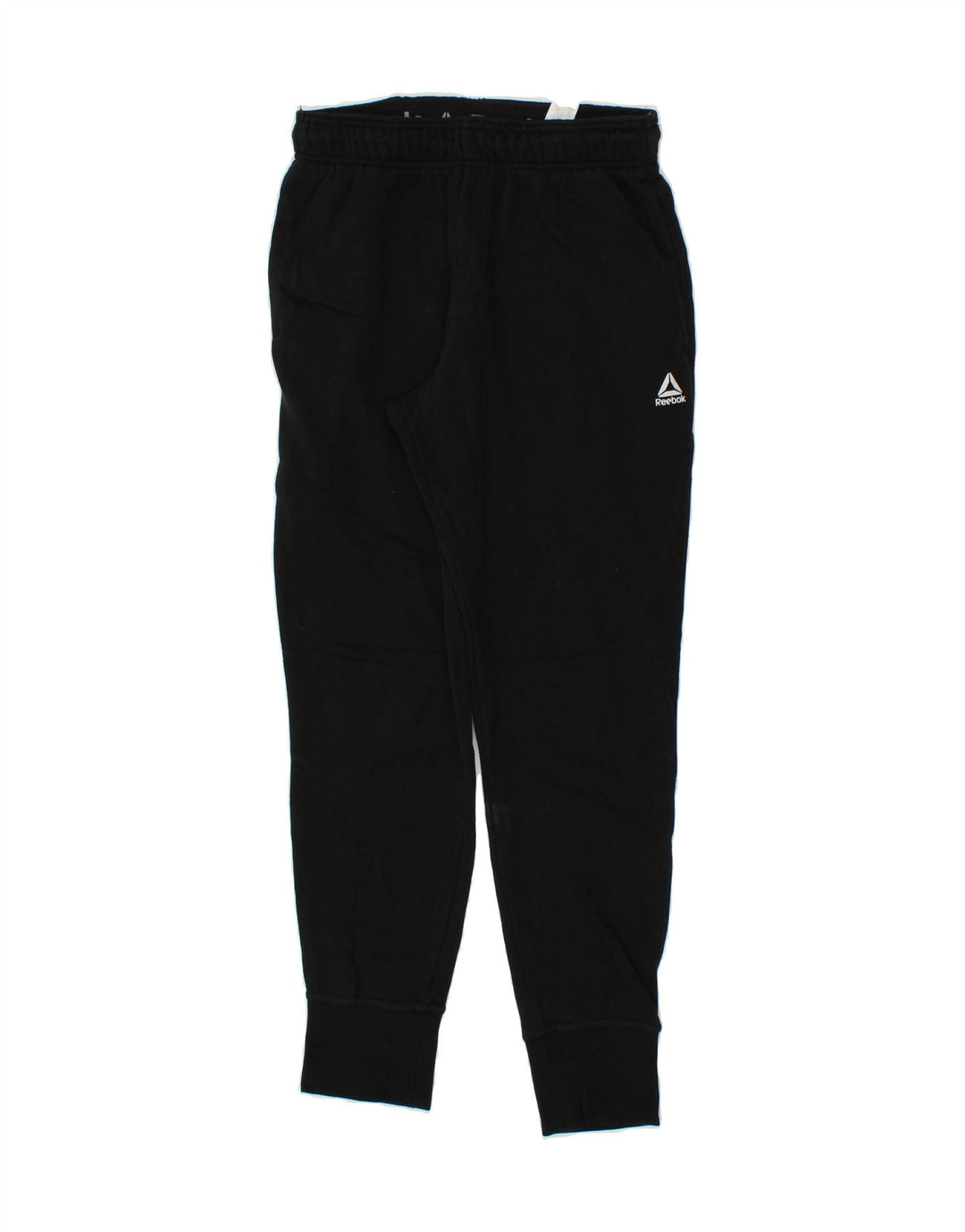 REEBOK Mens Tracksuit Trousers Joggers Small Black Cotton Vintage Reebok and Second-Hand Reebok from Messina Hembry 