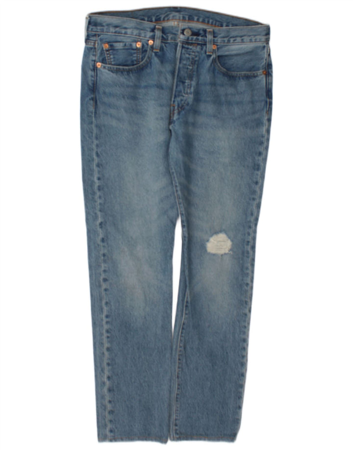 Levi's Uomo 501 Jeans dritti W32 L30 Cotone Blu