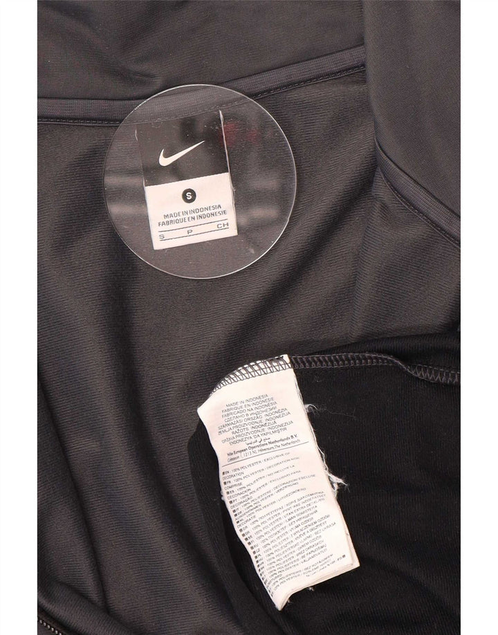 Giacca da ginnastica da uomo Nike Small in poliestere color block grigio