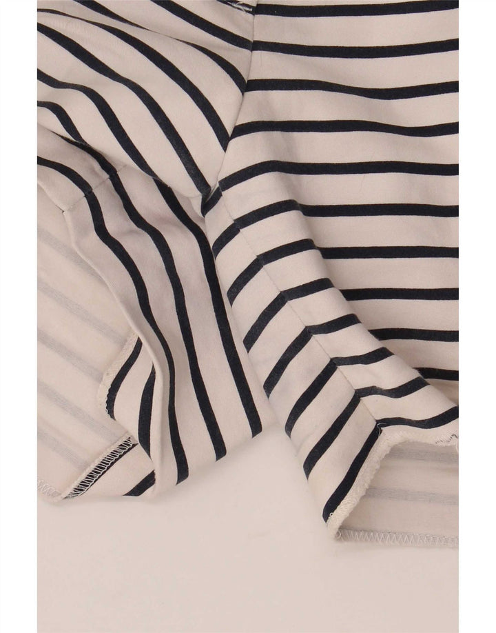 Pantaloncini casual regolari da donna Zara XS W28 a righe bianche