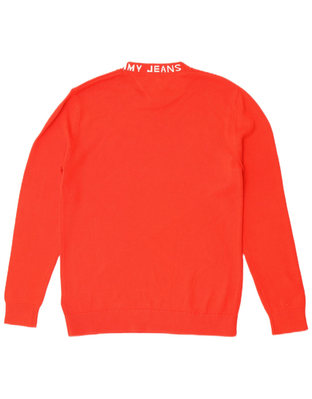 Maglione maglione girocollo da uomo con vestibilità grafica regolare Tommy Hilfiger Rosso medio