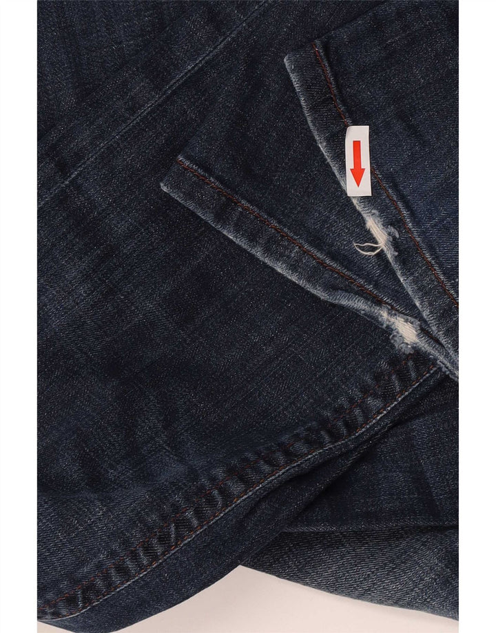 Jeans dritti da donna Gas W29 L34 cotone blu