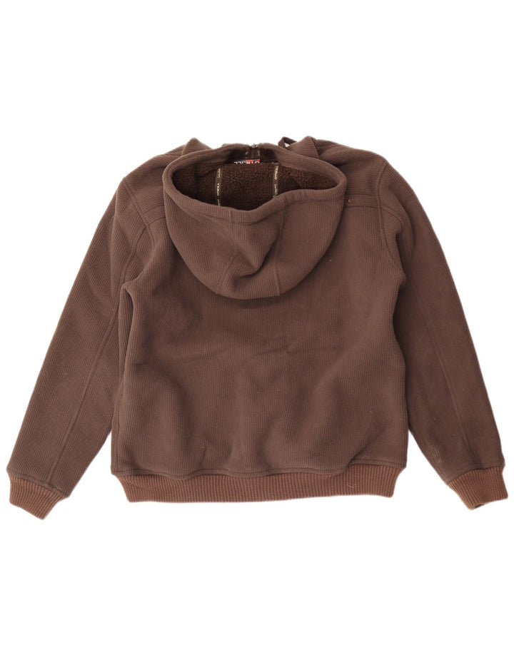 Maglione con cappuccio grafico da uomo O'Neill grande poliestere marrone