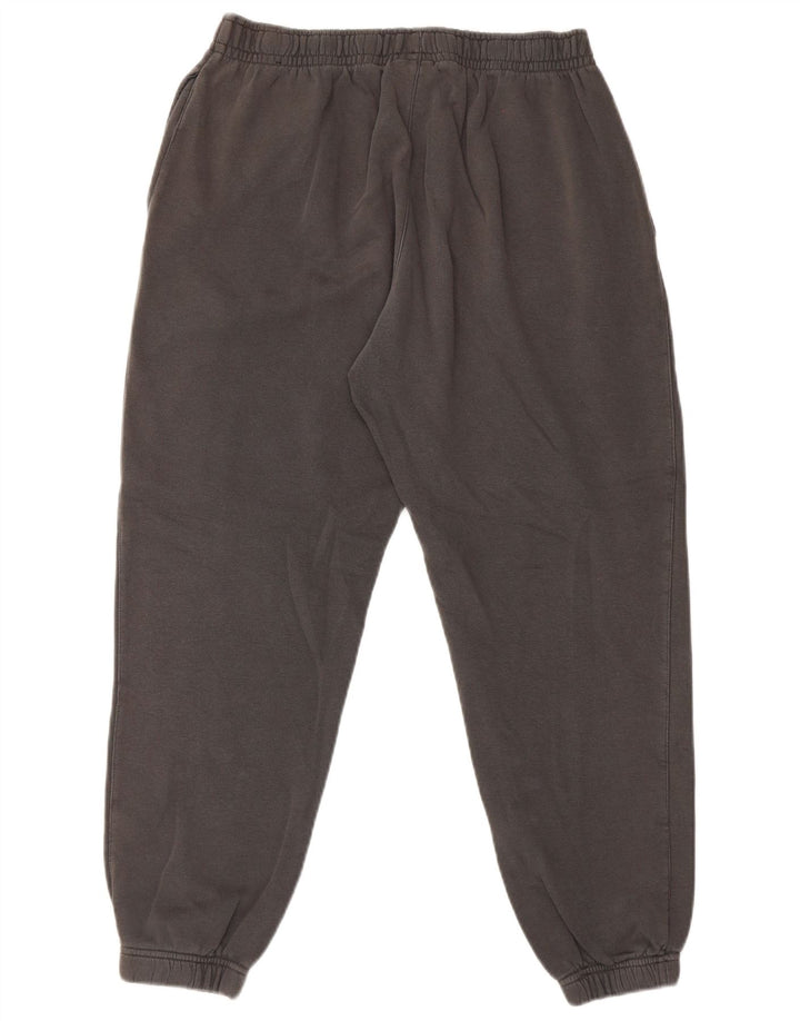 Pantaloni da tuta con grafica Nike da uomo, pantaloni da jogging, grandi, in cotone grigio