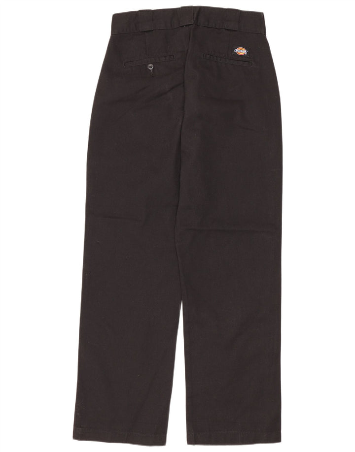 Pantaloni chino dritti da donna Dickies W26 L26 poliestere nero