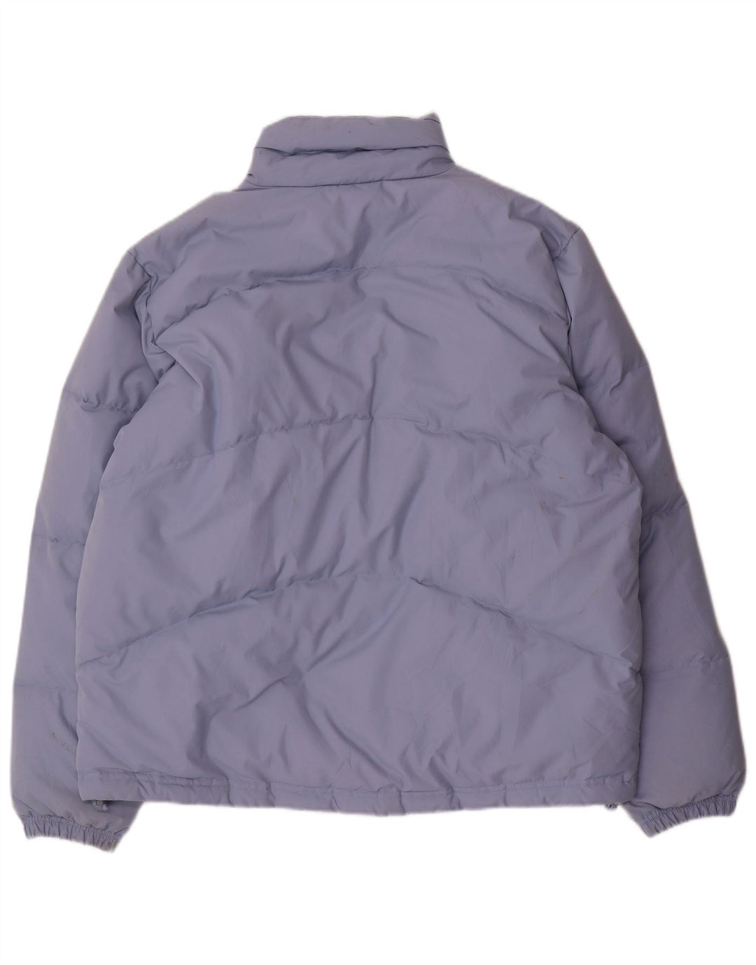 Giacca imbottita oversize da donna Adidas UK 14 Large Blu Poliestere