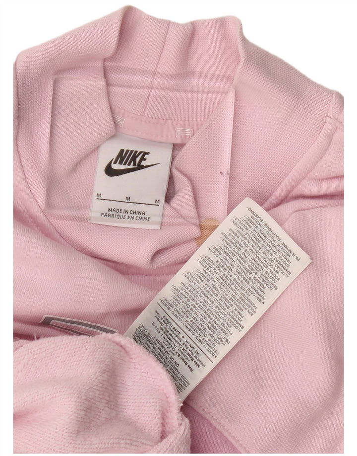 Felpa corta con grafica oversize da donna Nike UK 14 rosa medio