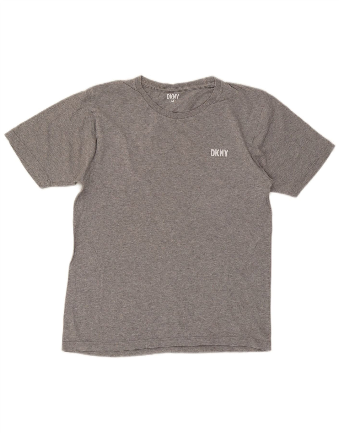 T-shirt da uomo Dkny Top in cotone grigio medio
