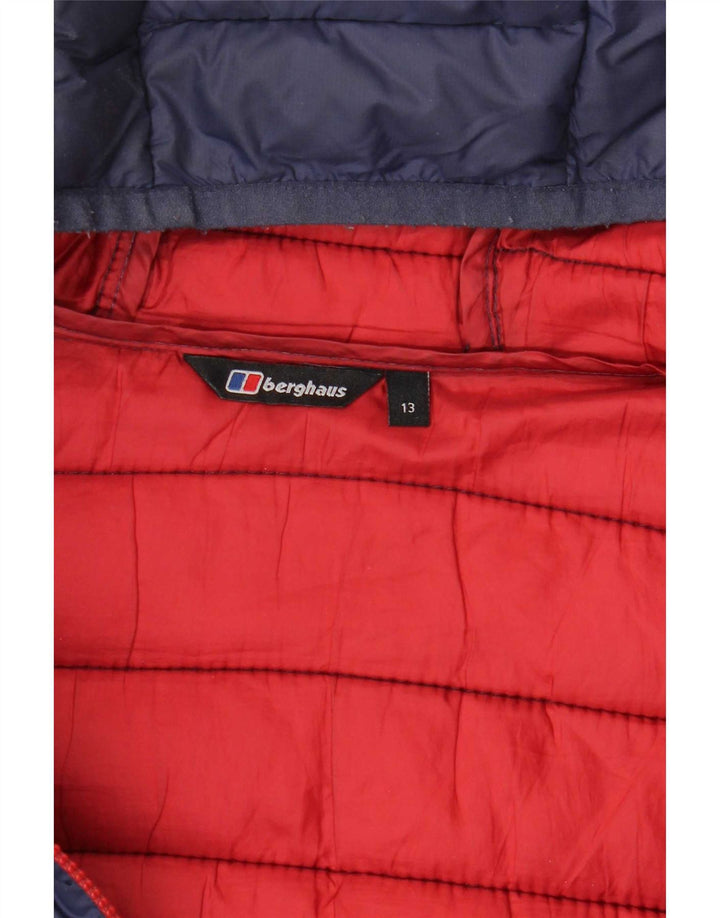 Giacca imbottita con cappuccio Berghaus per ragazzi 12-13 anni blu navy