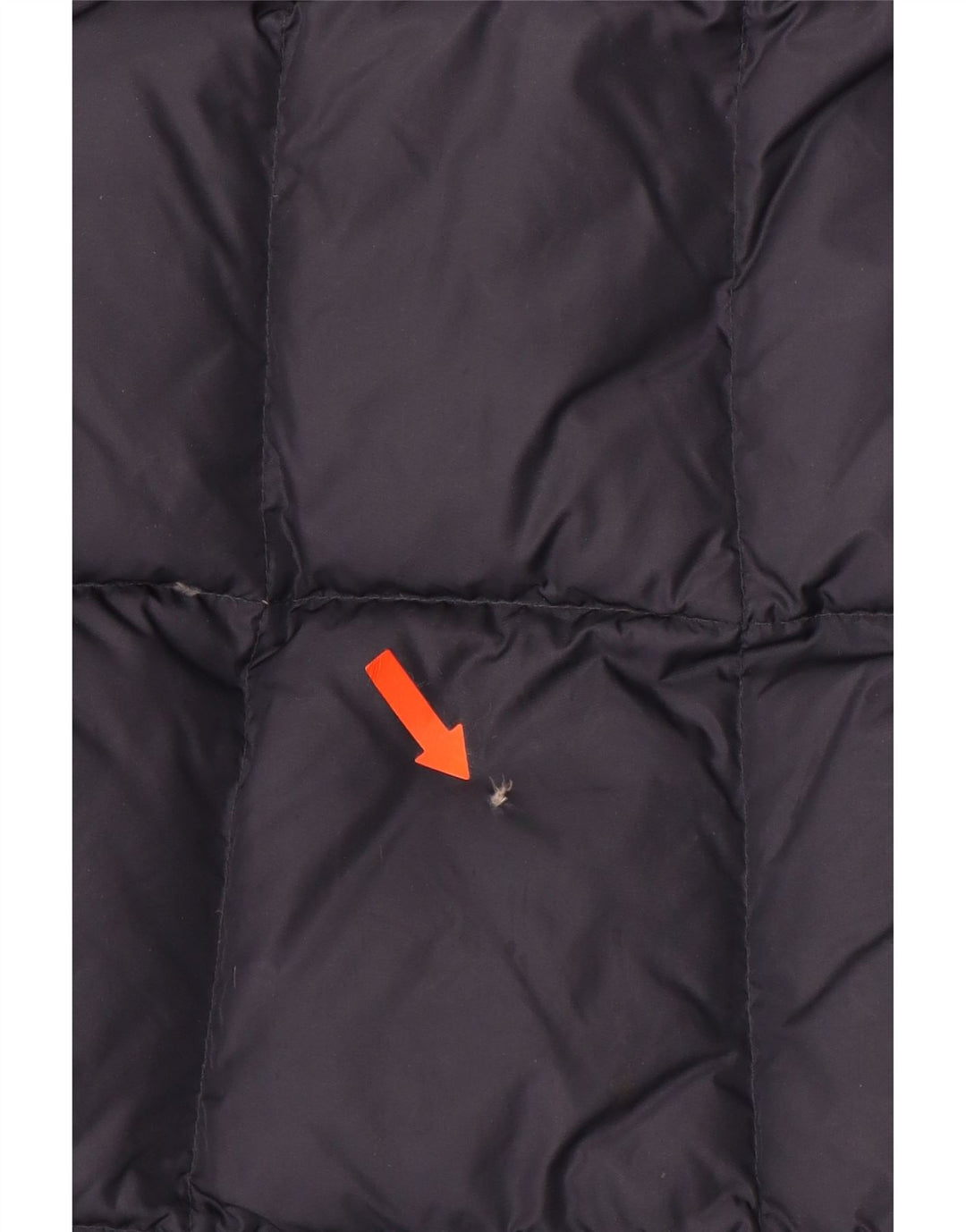 THE NORTH FACE Cappotto imbottito oversize con cappuccio da donna UK 10 piccolo blu navy