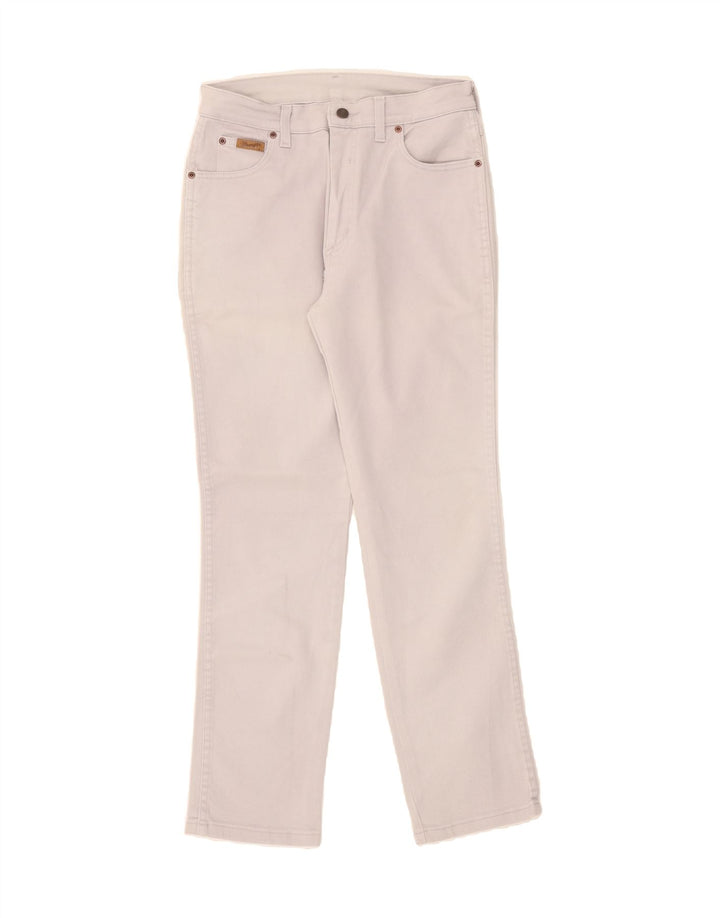 WRANGLER Mens ROXANNE Straight Jeans W33 L30 Grey Cotton Vintage Wrangler and Second-Hand Wrangler from Messina Hembry 