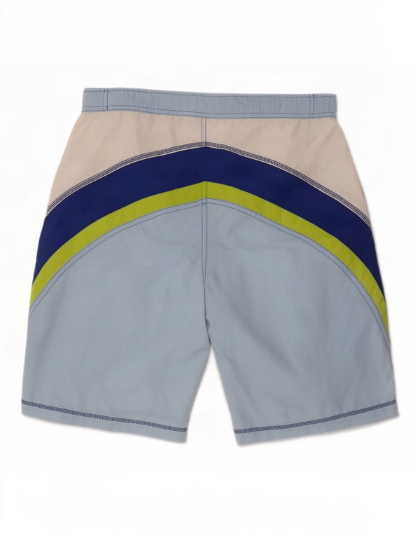Pantaloncini da bagno da uomo Champion Small White Colourblock in poliammide