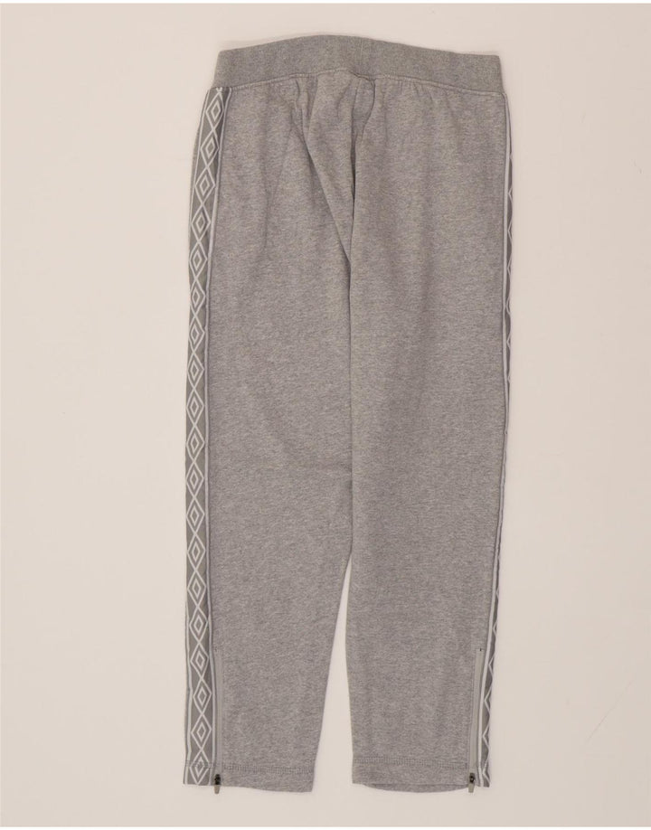 UMBRO Pantaloni da tuta corti con grafica da uomo piccoli in cotone grigio